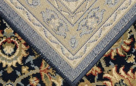 Oriental Weavers, Kusový koberec Kendra 711 / DZ2B, 67x120, modrá, obývacia izba