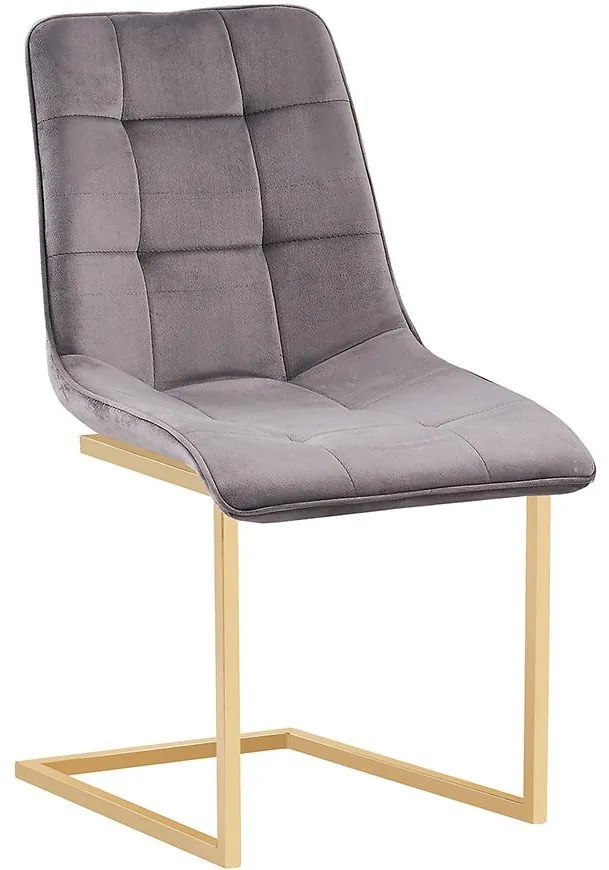 Stolička Pafos Lct 917  Zlatý/Tmavosivý