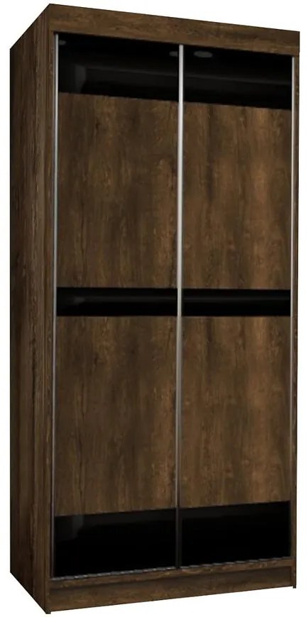 Skriňa Top 16 100 tmavý jaseň