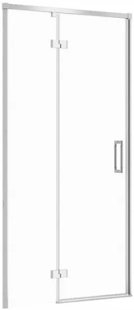 Cersanit Larga, krídlové dvere do otvoru 100x195cm, ľavé prevedenie, 6mm číre sklo, chrómový profil, S932-121