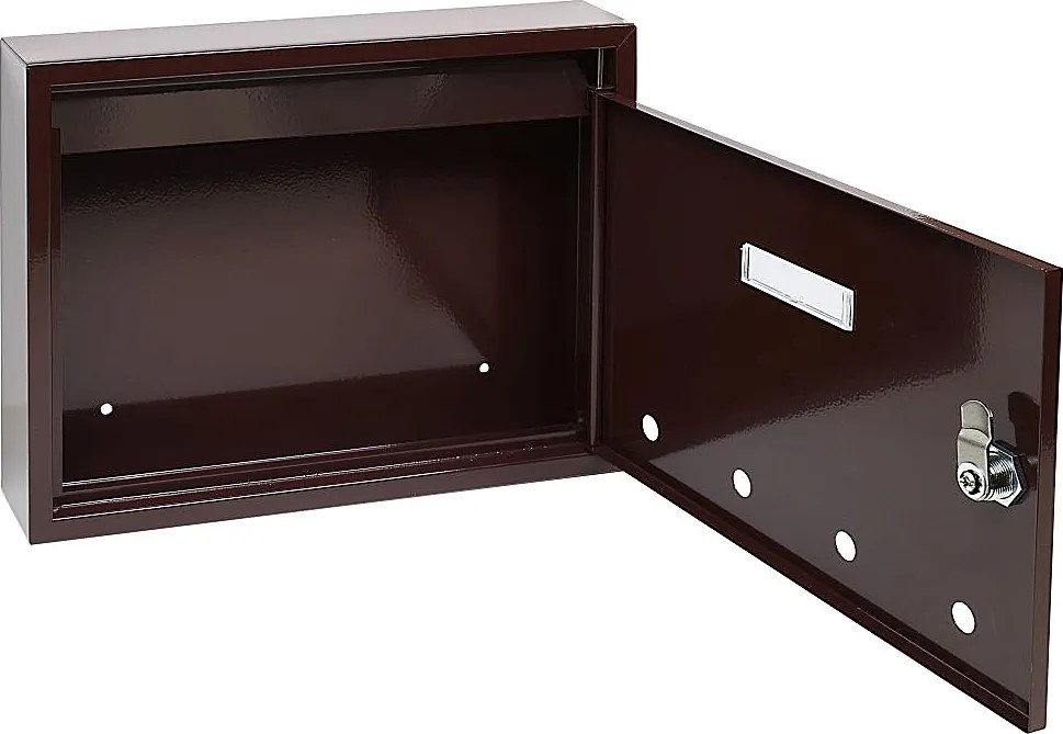 Poštová schránka RICHTER BK.24.D.HM (HNEDÁ), RICHTER hnědá