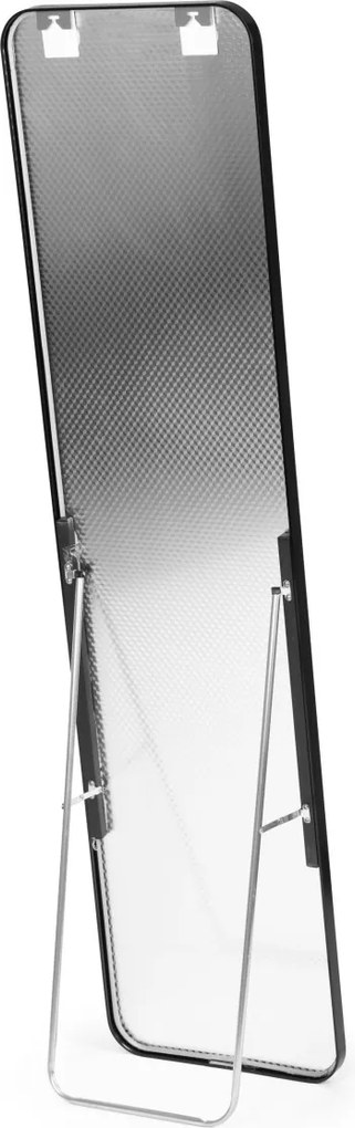 Voľne stojace zrkadlo DUO 159 cm čierne