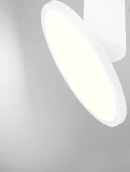 LED biele designové stropné svietidlo Ekei