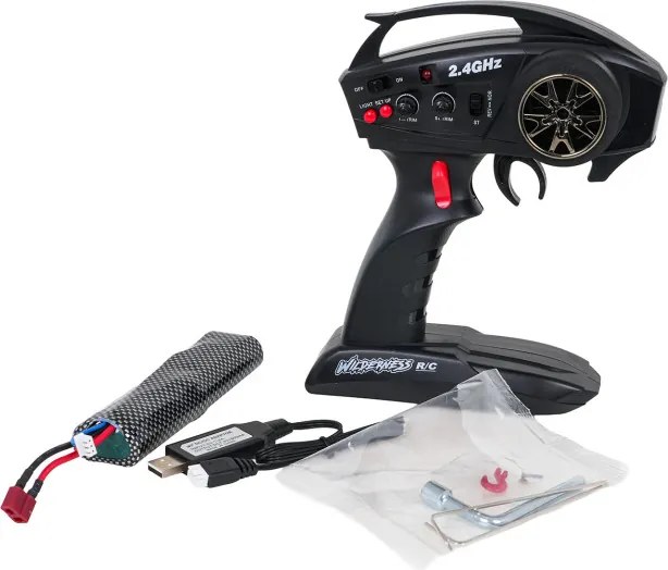 Terénne auto R/C WILDERNESS 1:10 na ovládanie sivé
