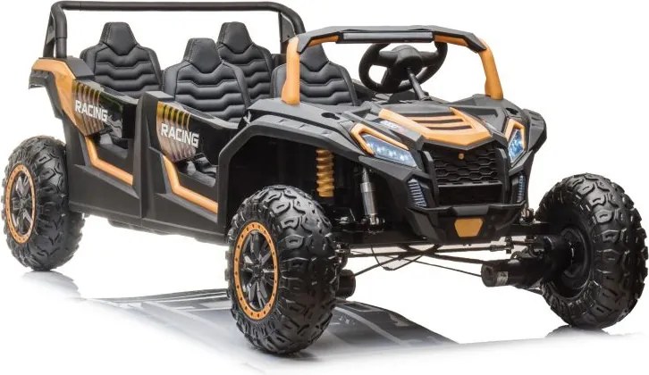 LEAN CARS Elektrická bugina Buggy A033 4x4 24V zlatá
