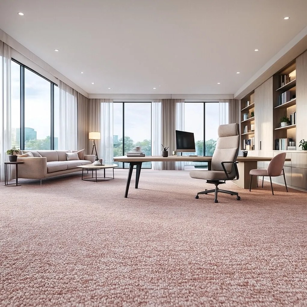 Condor Carpets, Koberec metráž Extreme 70, na mieru, šíře 4m, béžová, ab (mriežka), chodba / predsieň