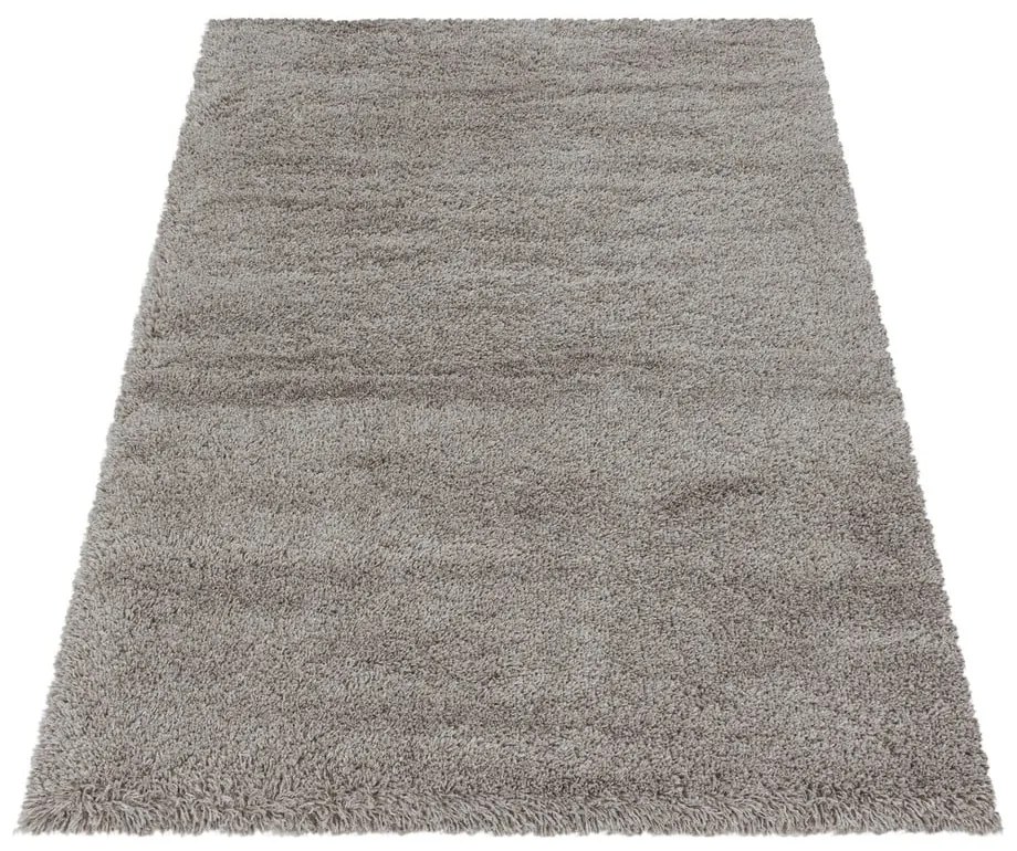 Svetlohnedý koberec 200x290 cm Fluffy – Ayyildiz Carpets