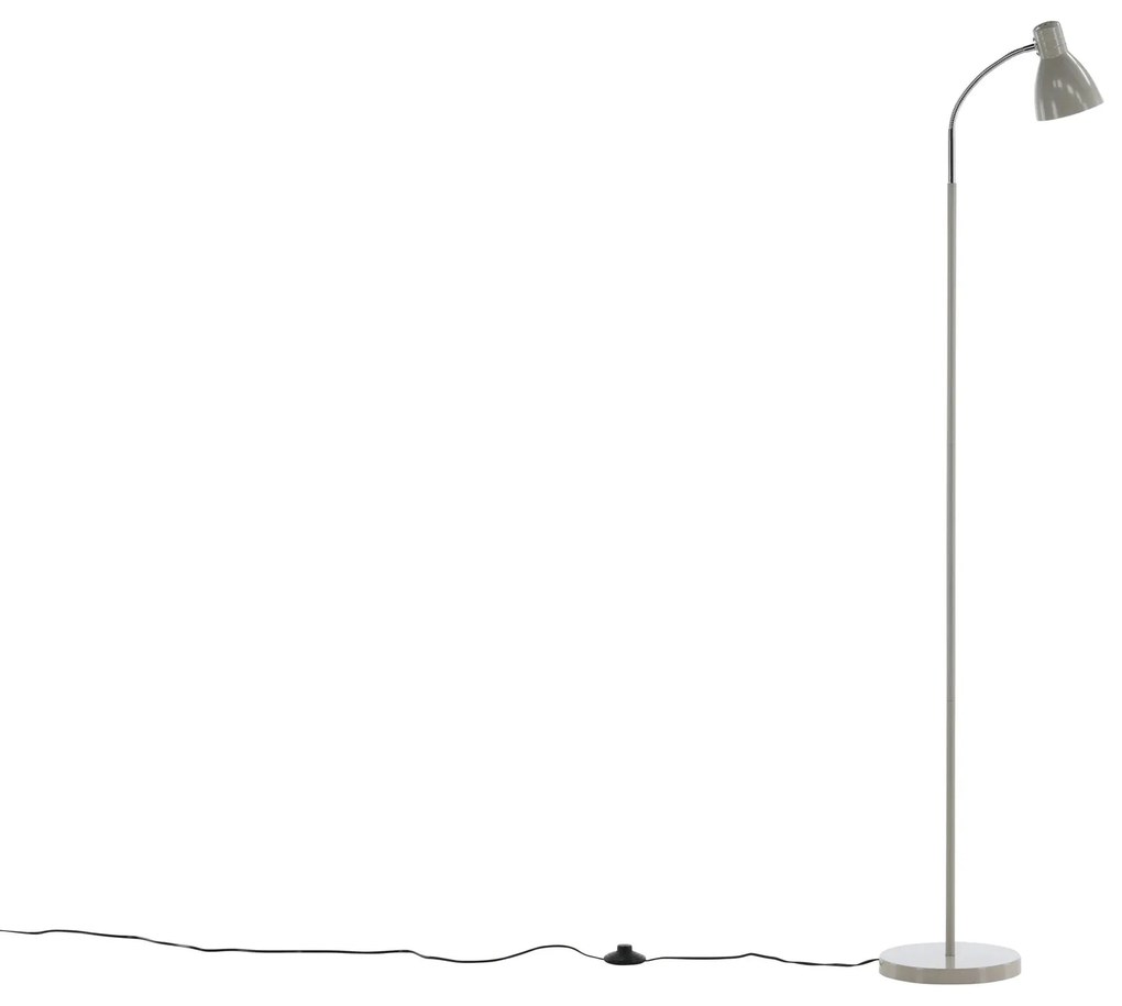 Béžová stojaca lampa LINA, 150 cm