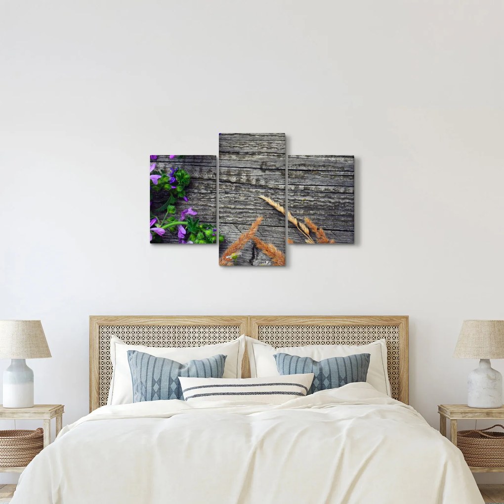 Obraz - lúčne kvety (90x60 cm)