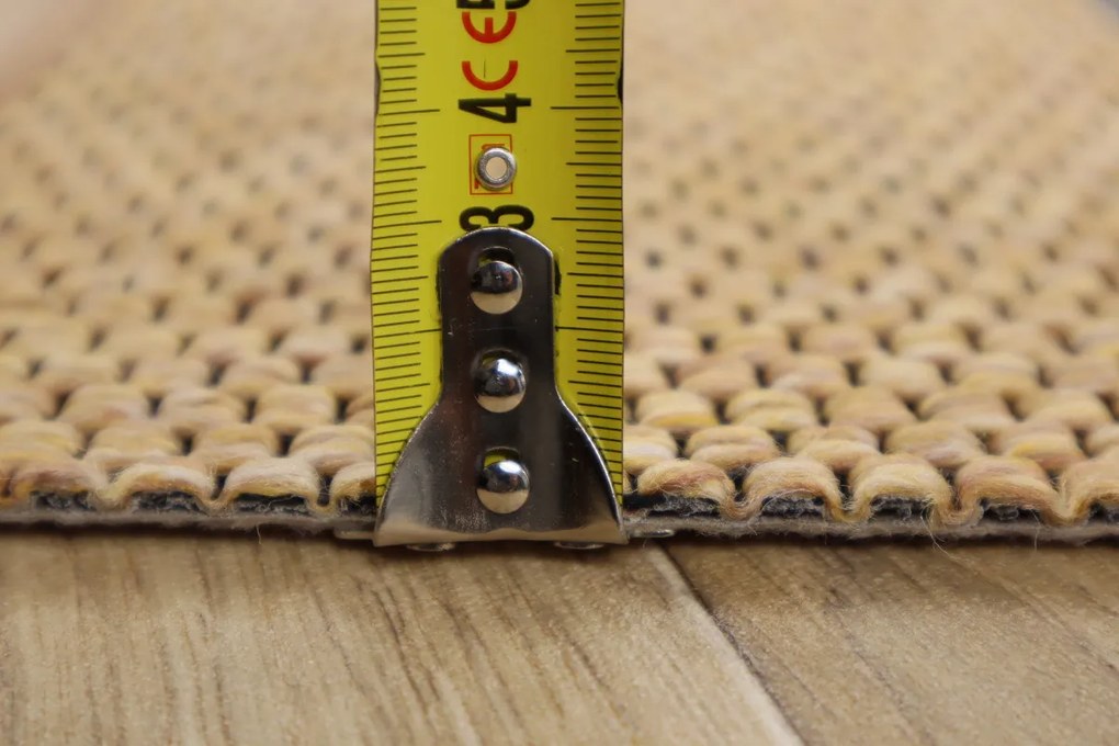 Timzo, Metrážny koberec Nature terra - neúčtujeme odrezky z role, na mieru, šíře 1,33m,1m,2m,3m,4m,5m,na mieru, neúčtujeme odrezky, oranžová, filc, chodba / predsieň