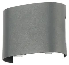 Brilagi - LED vonkajšie nástenné svietidlo FLAREBOX LED/4W/230V antracit IP65