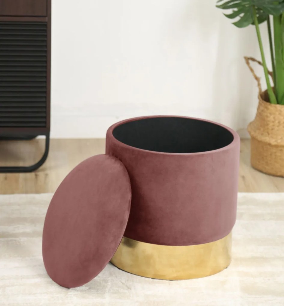 Taburet TANYA zamat ružový