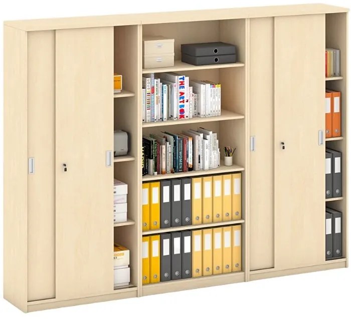 Zostava skríň MIRELLI, Typ VI - breza