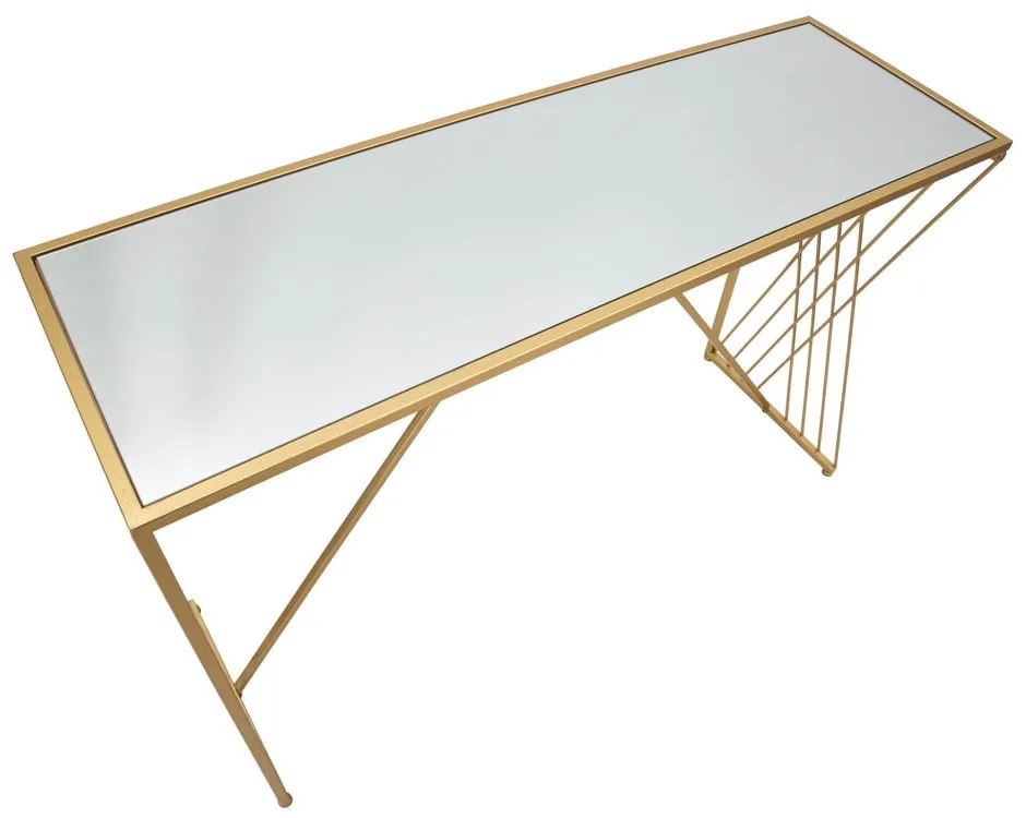 Konzolový stolík v zlatej farbe 40x120 cm Easy – Mauro Ferretti