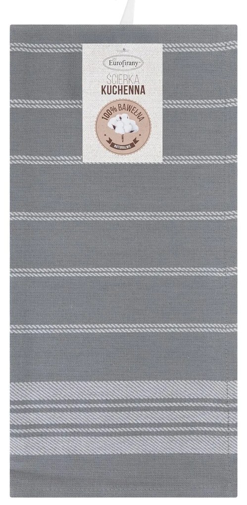 KUCHYNSKÁ UTIERKA RUBI SADA 2 KS 50X70 CM STRIEBORNÉ