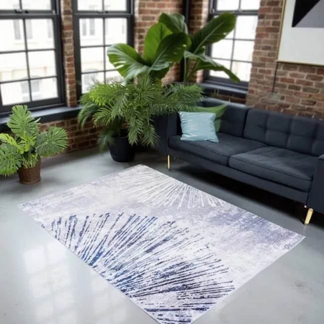 Protišmykový koberec NOVO sivý