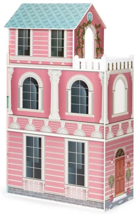 Veľký domček pre bábiky Barbie so súpravou nábytku