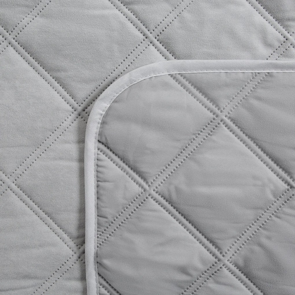 PREHOZ NA POSTEĽ ALARA6 170X210 CM STRIEBORNÝ