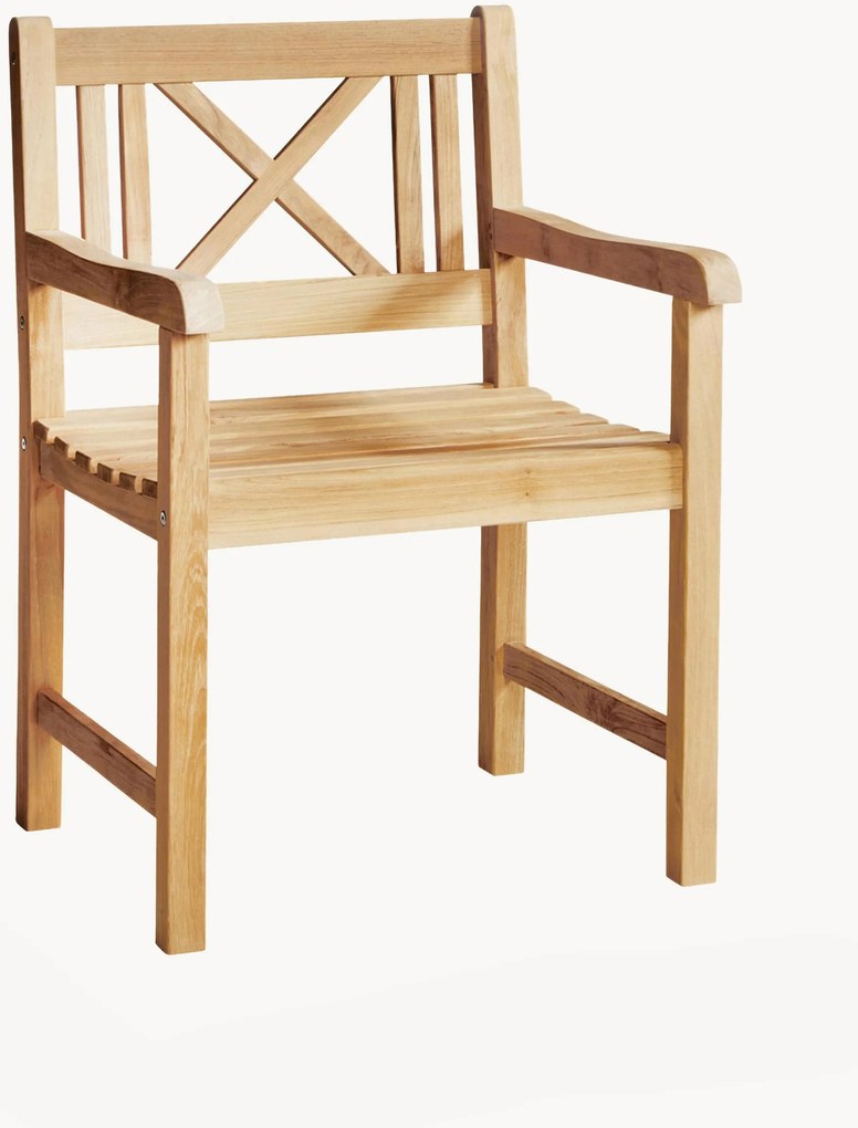 Záhradná stolička z tíkového dreva Rosenborg