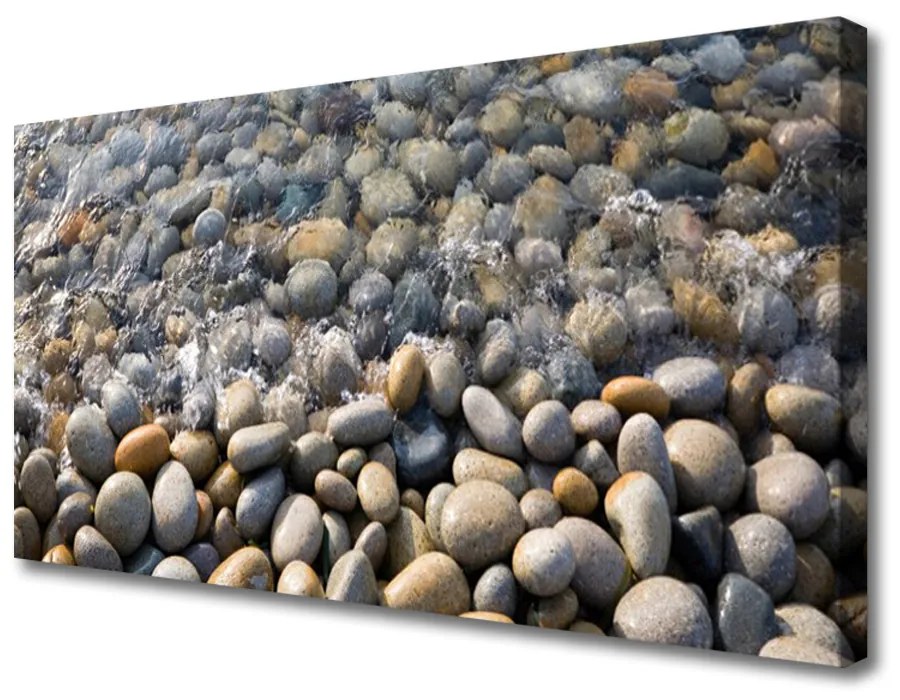 Obraz Canvas Kamene voda umenie 120x60 cm