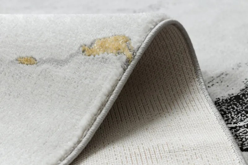 Kusový koberec Emerald 1017 black and gold, 80x150, čiernobiela, kancelária, Dywany Łuszczów