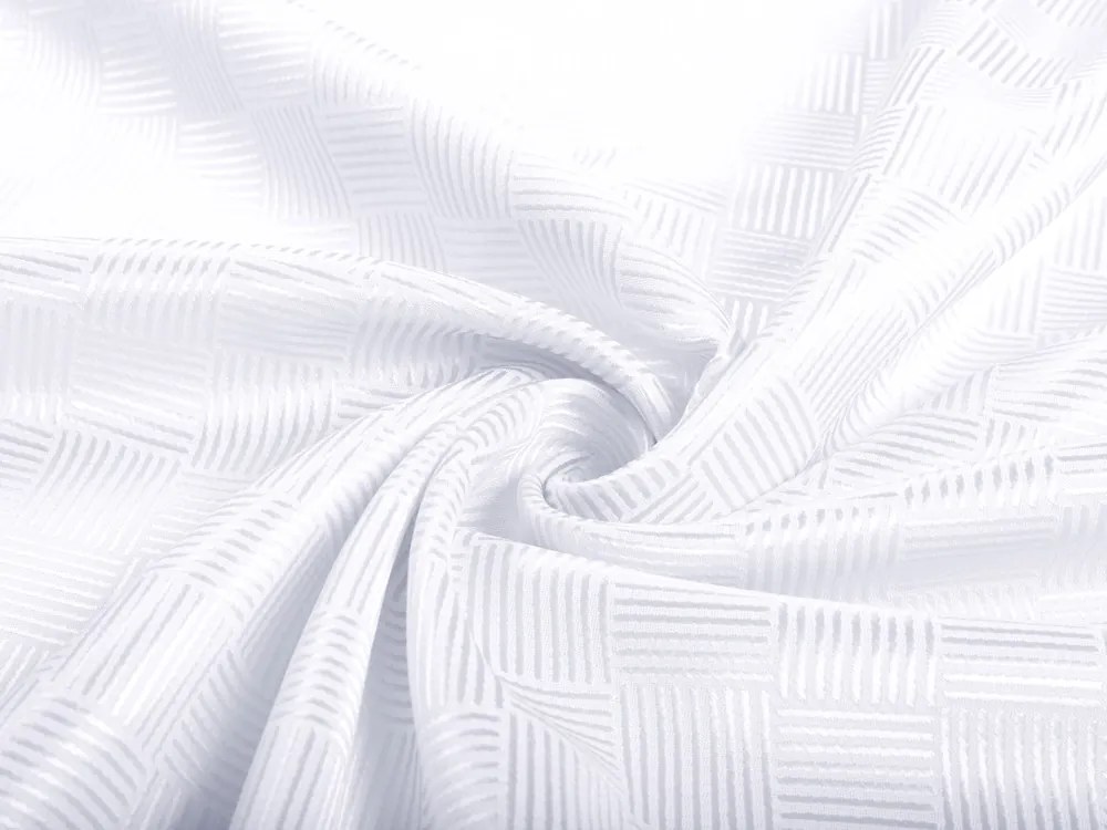 Biante Teflónový štvorcový obrus Milano TF-094 - biely 110x110 cm