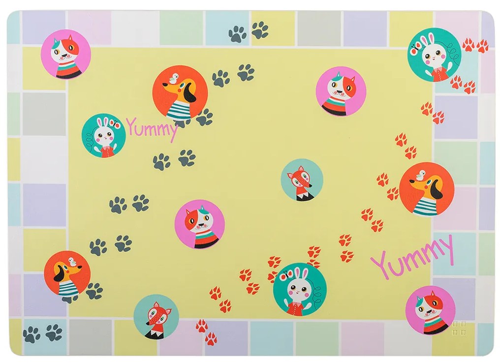 Detské prestieranie 45 x 32 – KIDS WORLD Animals - 593950