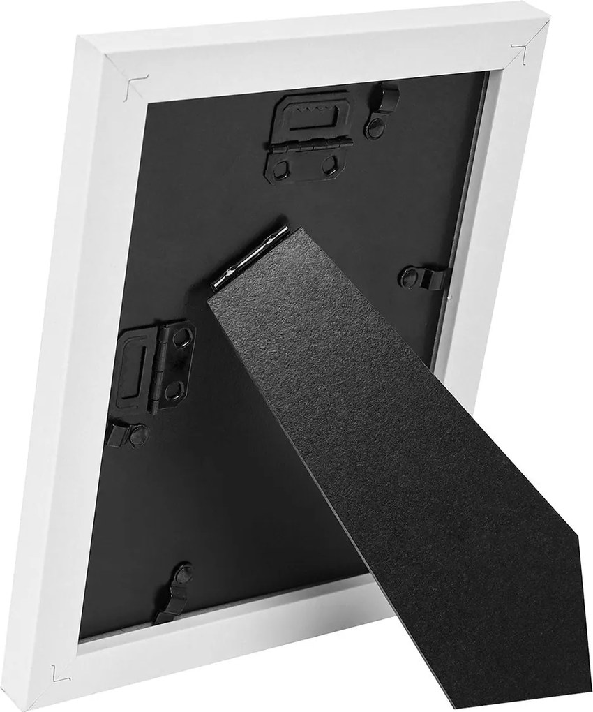 Fotorámy, sada 3 kolážových fotorámikov 13x18 cm, biele