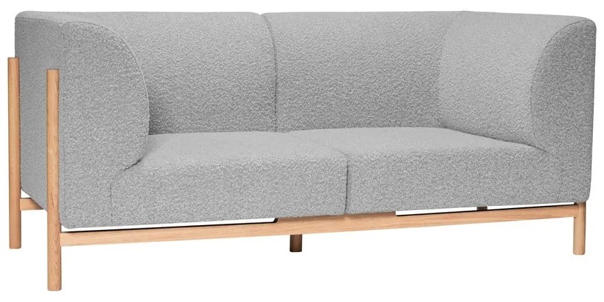 Sivá pohovka 182 cm Moment - Hübsch