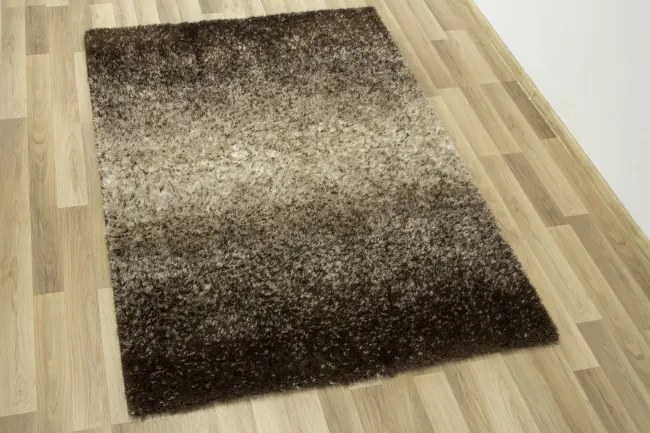 Koberec Shaggy Puffy P591 hnedý