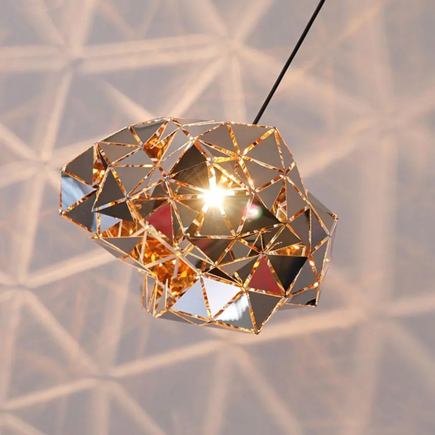Toolight - Zrkadlová stropná lampa APP496-1CP, chrómová, OSW-00555