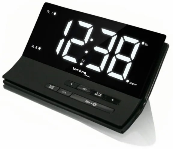 TechnoLine Digitálny budík s rádiovým prijímačom WT 482
