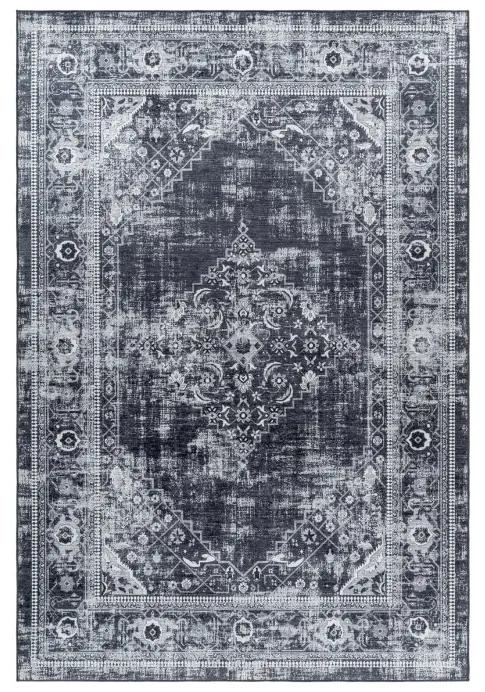 Ayyildiz Kusový koberec FIESTA 4301, Čierna Rozmer koberca: 120 x 170 cm