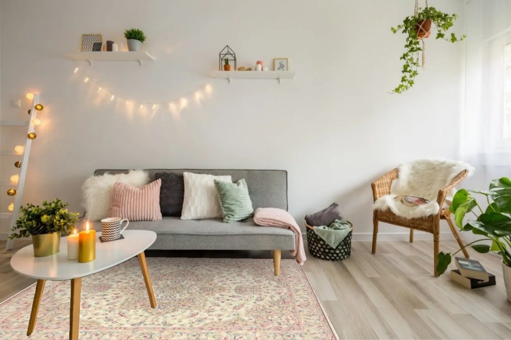 Osta, Kusový koberec Djobie 4529 101, 85x155, béžová, chodba / predsieň