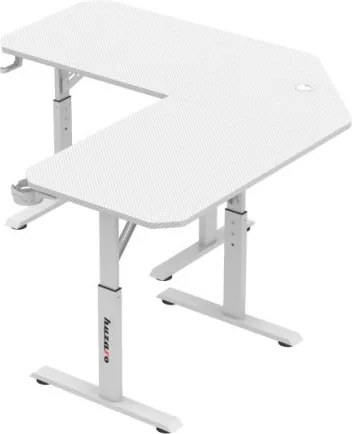 Herný rohový stôl Hero 7.3 biely