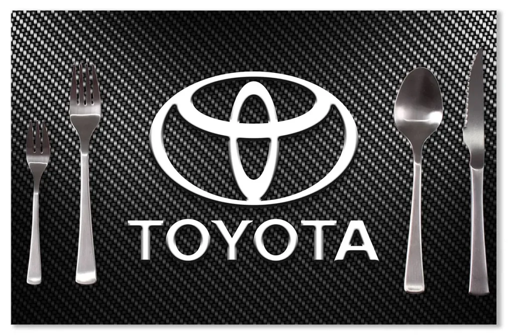 Sablio Prestieranie Toyota Carbon: 40x30cm