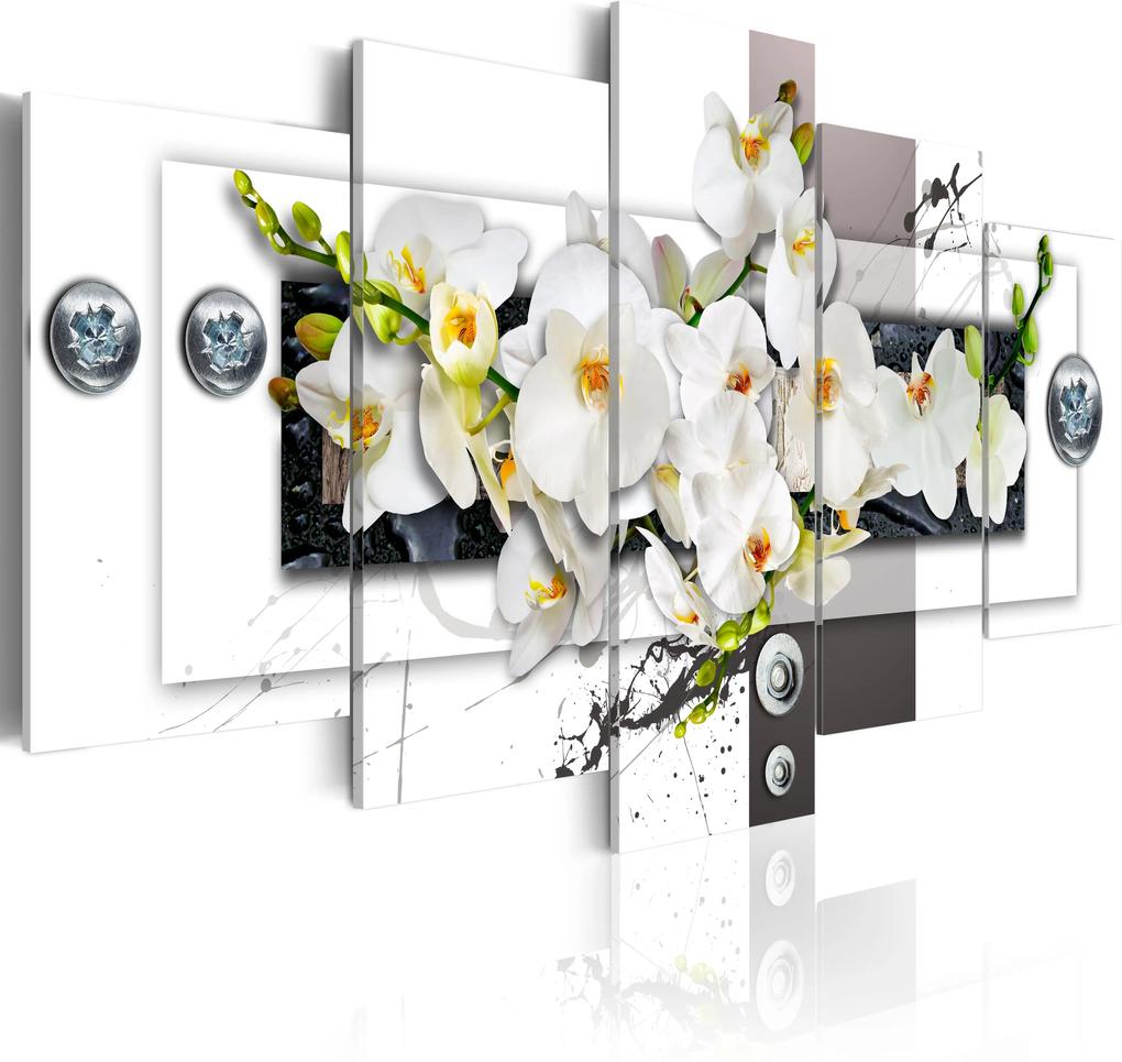 Obraz - Mechanical Orchid 100x50