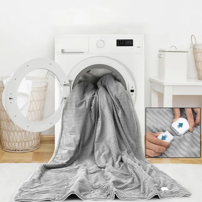 Elektrická deka ANGER sivá