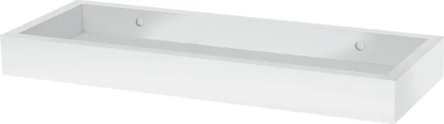 Nástenná polica 40 cm biela P-010 WT