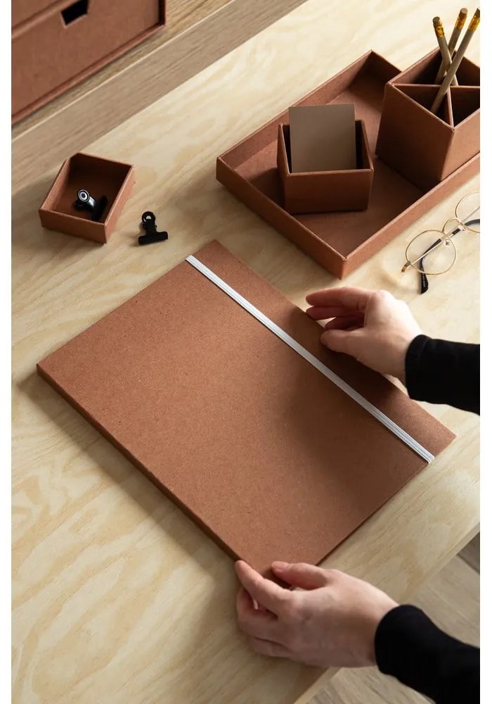 Kartónový organizér na dokumenty Paulina Restore Paper Laminate A4 – Bigso