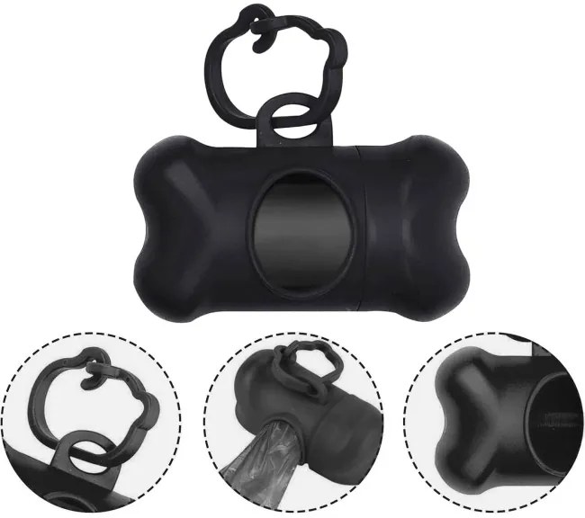 Puzdro na sáčky pre psov BUSTER s rolkami (70 ks)