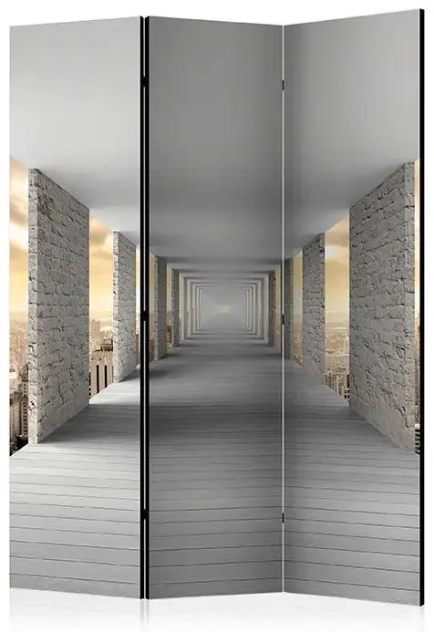 Paraván - Skyward Corridor [Room Dividers] Veľkosť: 135x172, Verzia: Akustický