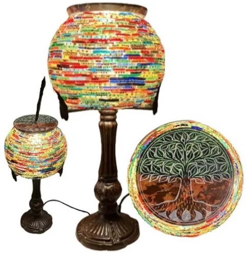 Korálková lampa oriental PATCHWORK Branches - burner 37*15