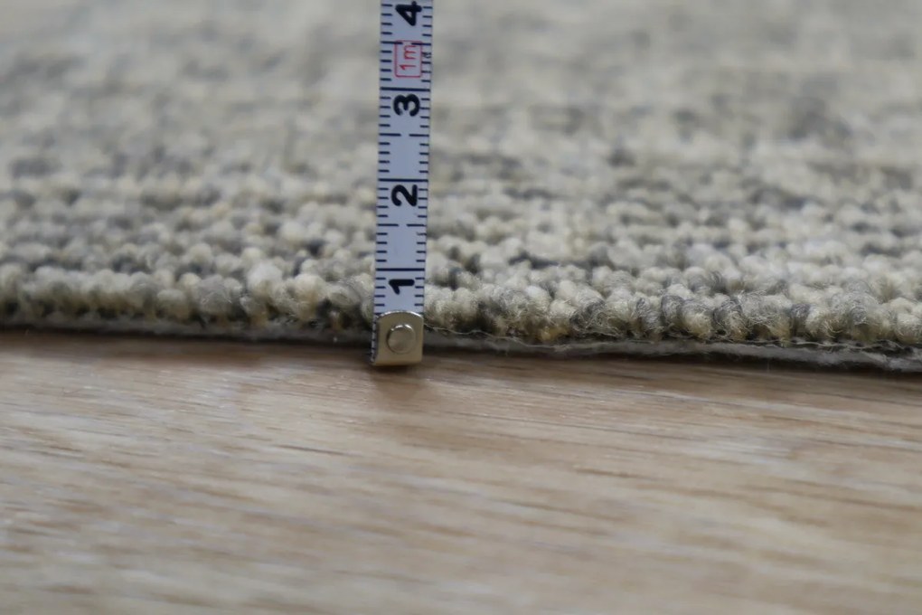 Vopi, Metrážny koberec Alassio šedobéžový - neúčtujeme odrezky z role, na mieru, šíře 1,33m,1m,2m,3m,4m,na mieru, neúčtujeme odrezky, šedá, filc, detská izba