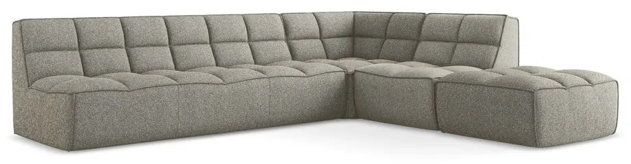 Béžová modulárna rohová pohovka (variabilná) Kalai – Makamii