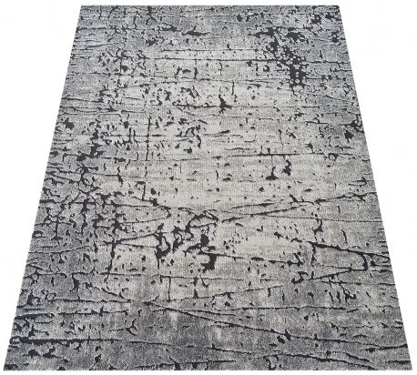 Moderný abstraktný sivý koberec Šírka: 80 cm | Dĺžka: 150 cm