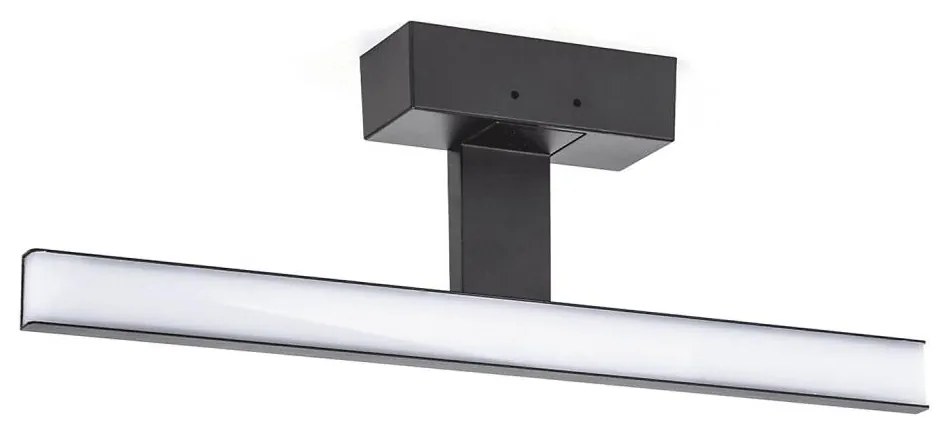 Aigostar B.V. Aigostar - LED kúpeľňové osvetlenie zrkadla LED/8W/230V 4000K 40 cm IP44 čierna B10312NS0