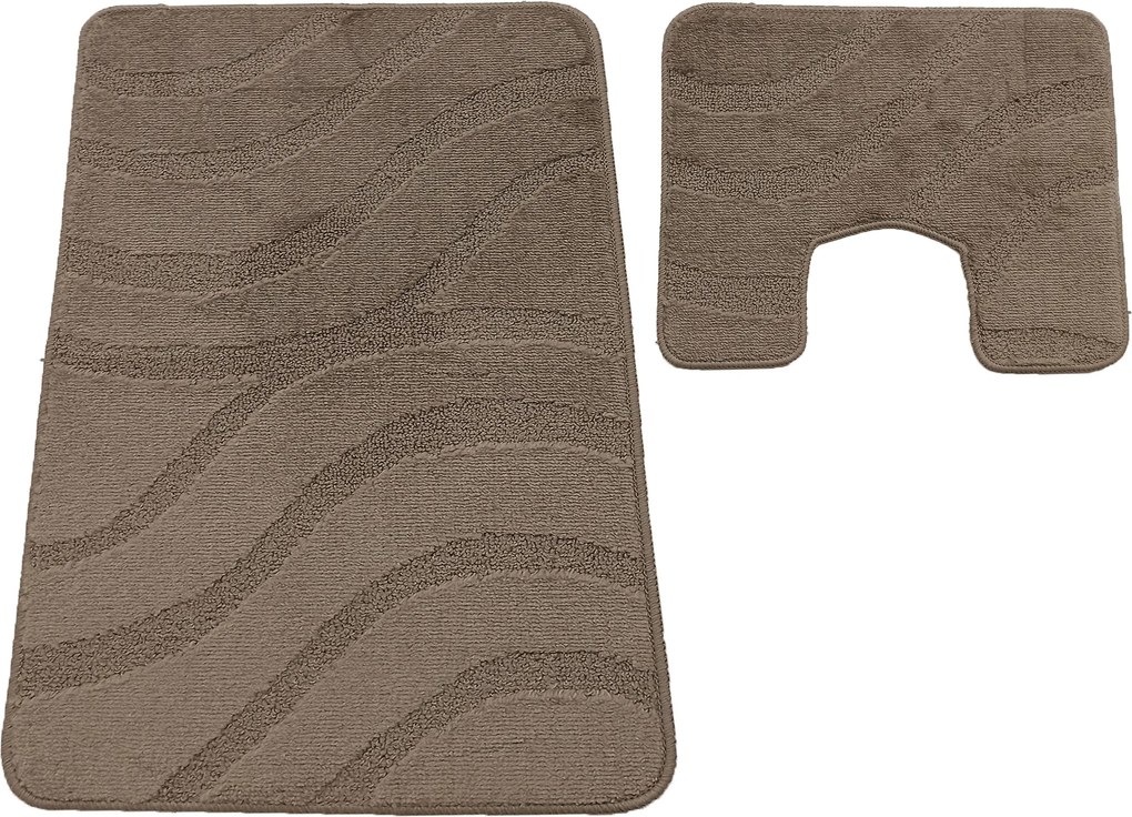 DY Kúpeľňová sada Montana s výrezom Symphony Fungi Grey