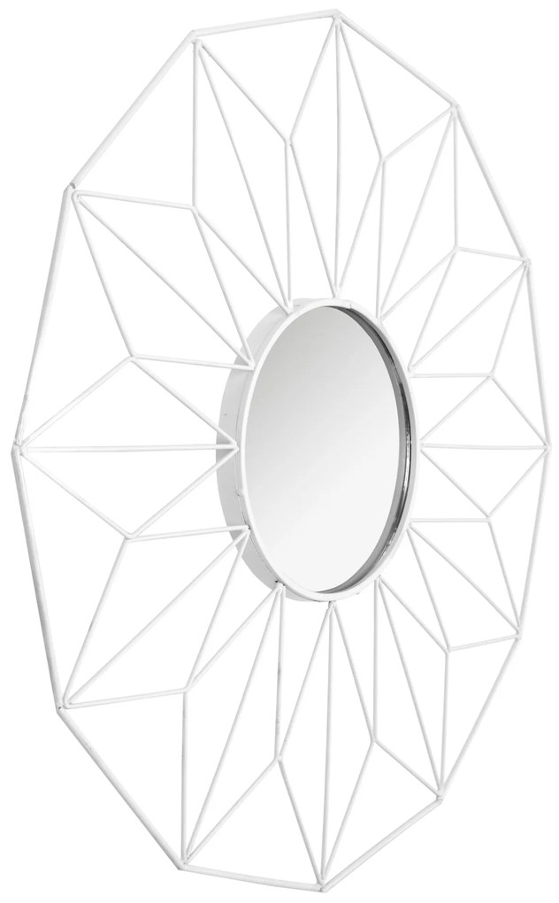 Rea Tutumi, 12-bodové zrkadlo 60 cm MC60375, biela, HOM-09876