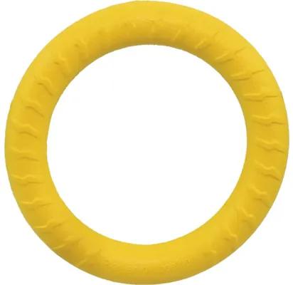 Hračka pre psov Dog Fantasy EVA kruh 18 cm žltý